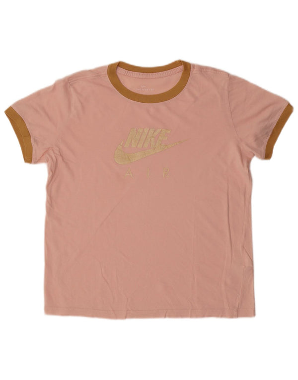 T-shirt grafica NIKE per bambina 13-14 anni XL in cotone rosa