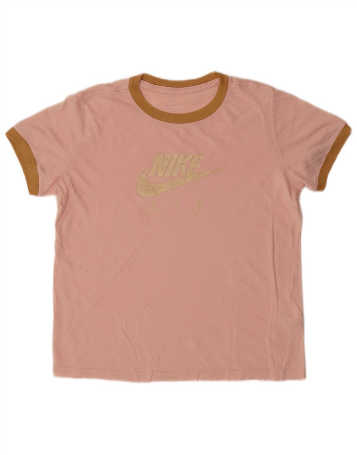 T-shirt grafica NIKE per bambina 13-14 anni XL in cotone rosa