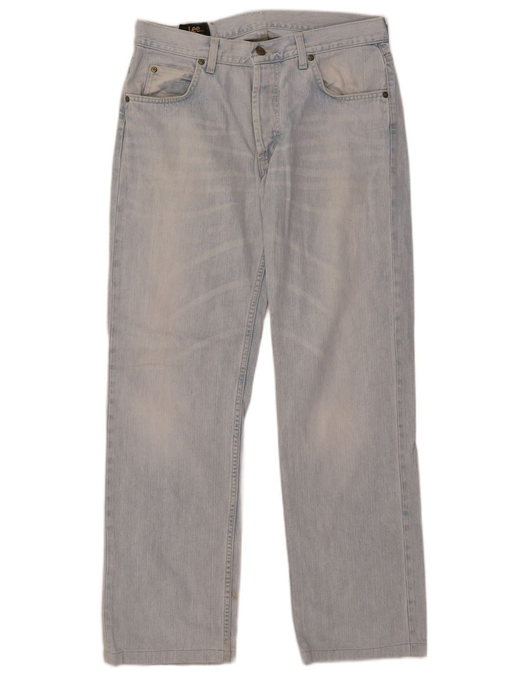 Jeans dritti da uomo Lee W34 L30 cotone blu