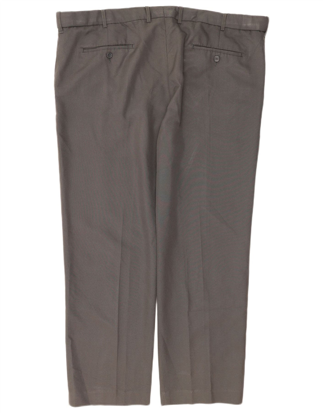 Pantaloni da abito affusolati da uomo Farah W42 L30 poliestere grigio