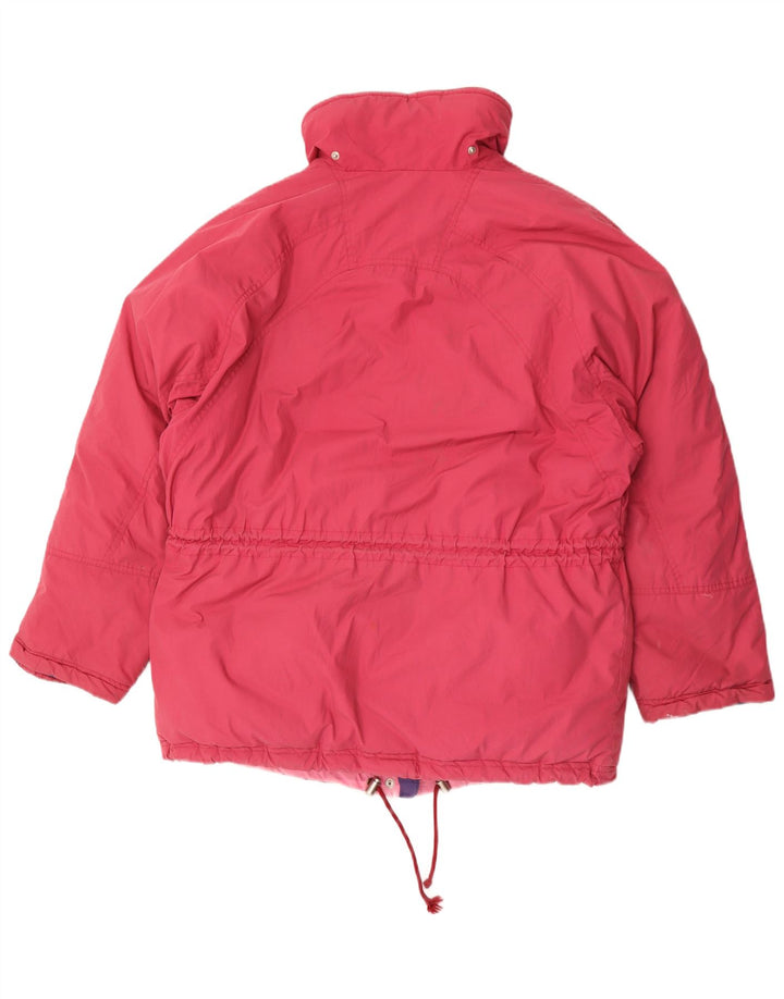 Cappotto imbottito oversize da donna Diadora UK 14 poliestere rosa medio
