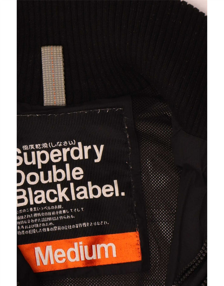 Giacca a vento da donna Superdry UK 14 poliestere nero medio