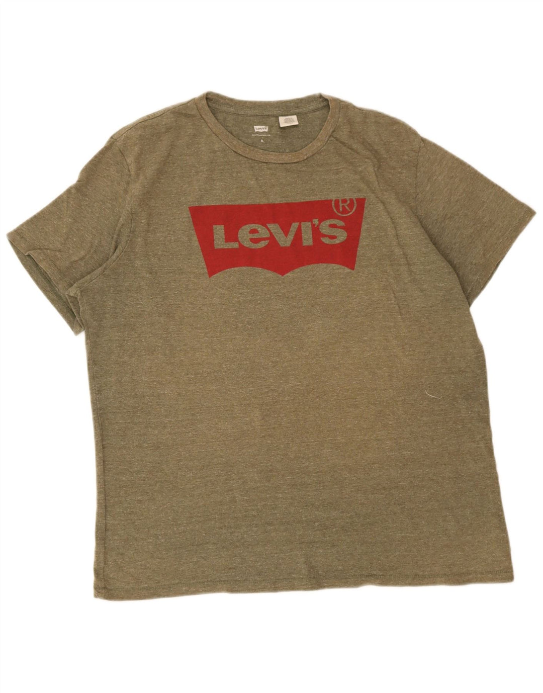 T-shirt grafica da uomo Levi's Top XL Cachi chiazzato