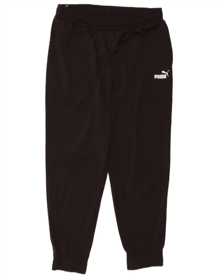 Pantaloni da tuta da uomo Puma Joggers grandi neri in poliestere