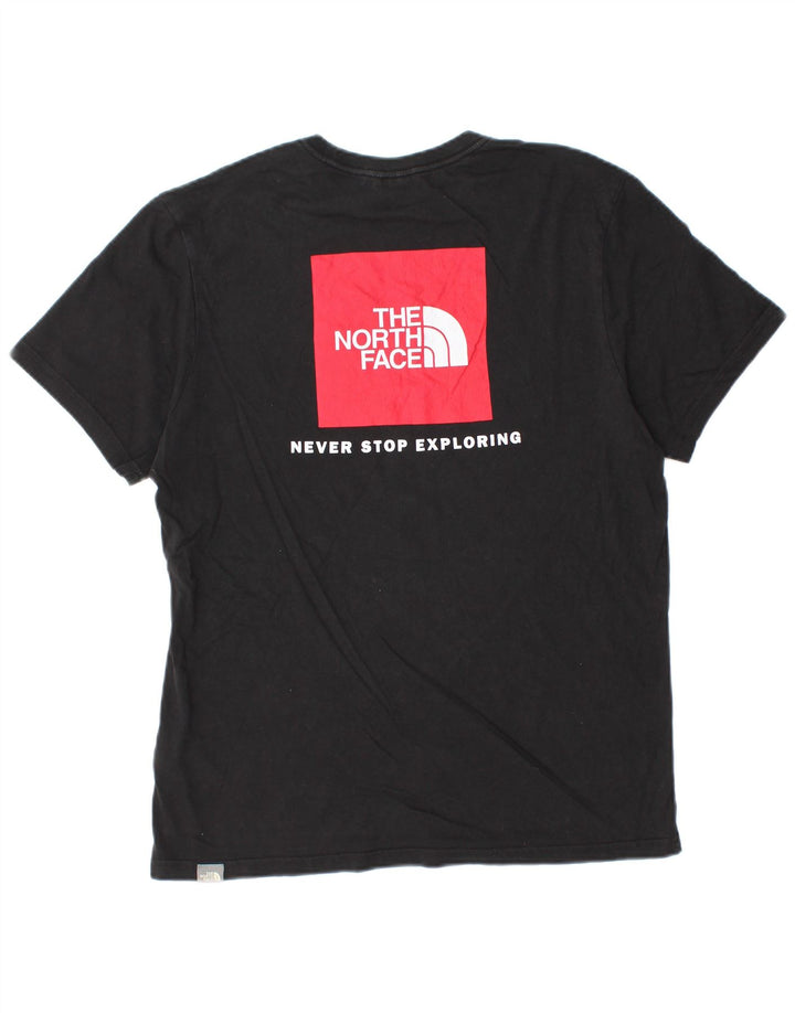 T-shirt grafica da uomo The North Face Top in cotone nero medio