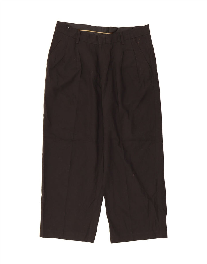 DOCKERS Womens Pegged Chino Trousers US 16 2XL W32 L25 Black Polyester Vintage Dockers and Second-Hand Dockers from Messina Hembry 