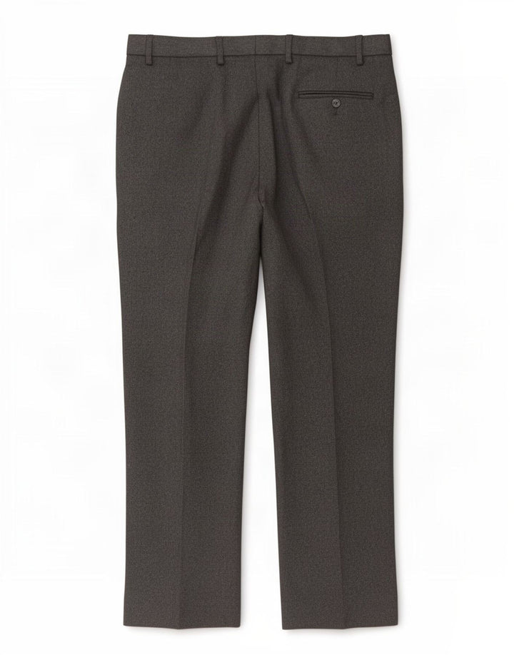 Pantaloni da abito vestibilità regolare Marks & Spencer da uomo W42 L29 poliestere grigio