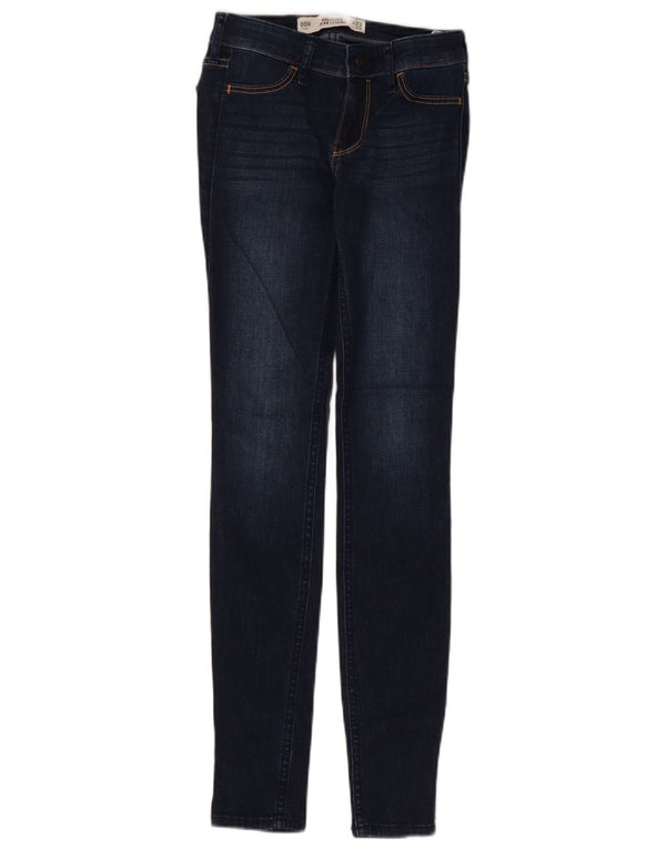 Jeans Jegging Hollister da donna W23 L29 cotone blu navy
