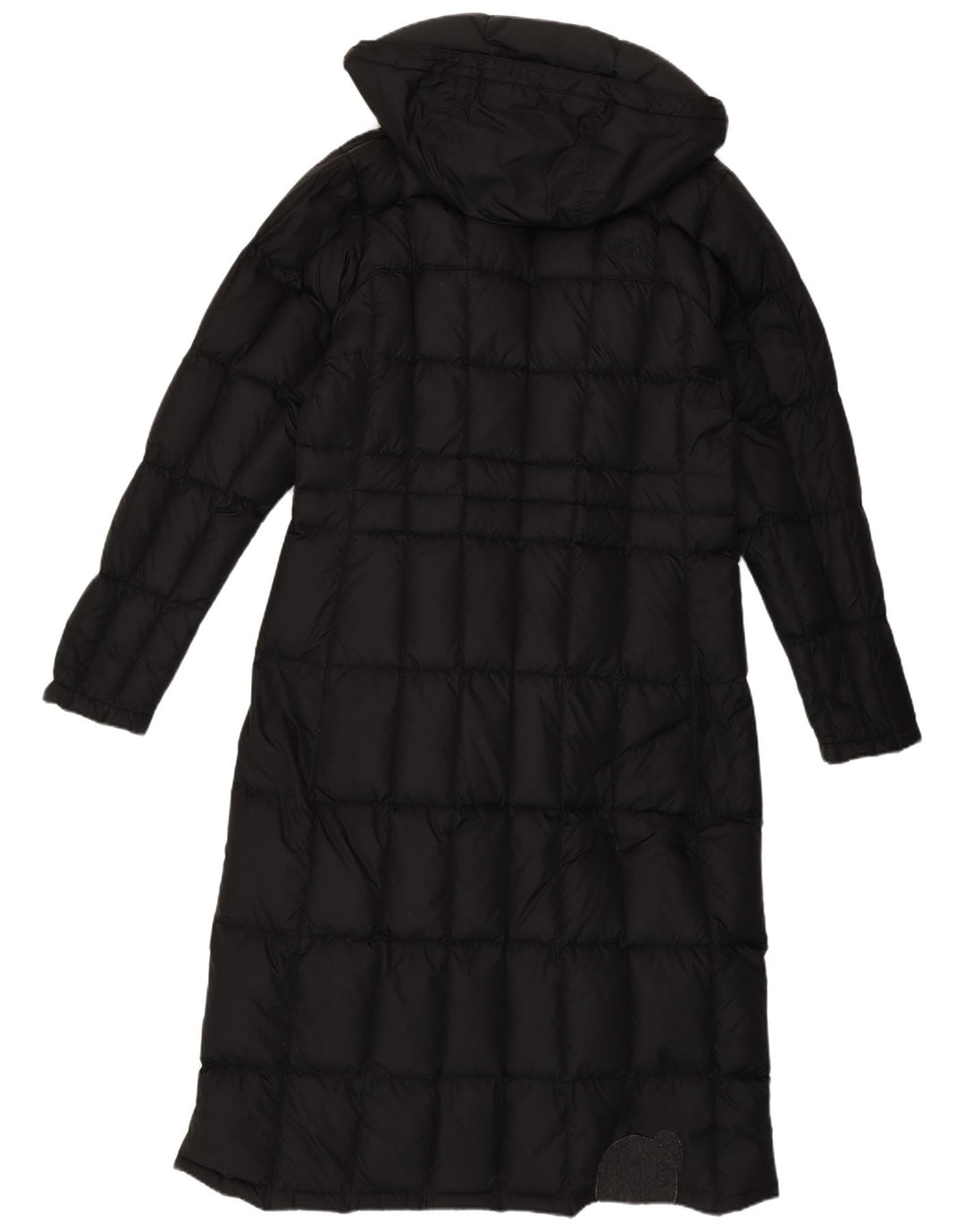 Cappotto imbottito lungo con cappuccio da donna The North Face UK 12 medio nero