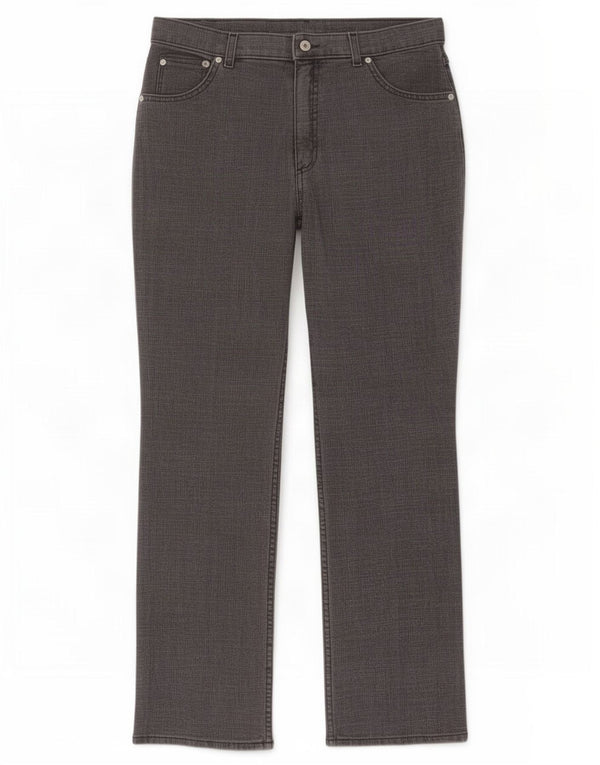 Jeans dritti da donna Marks & Spencer UK 16 Large W32 L29 Cotone nero