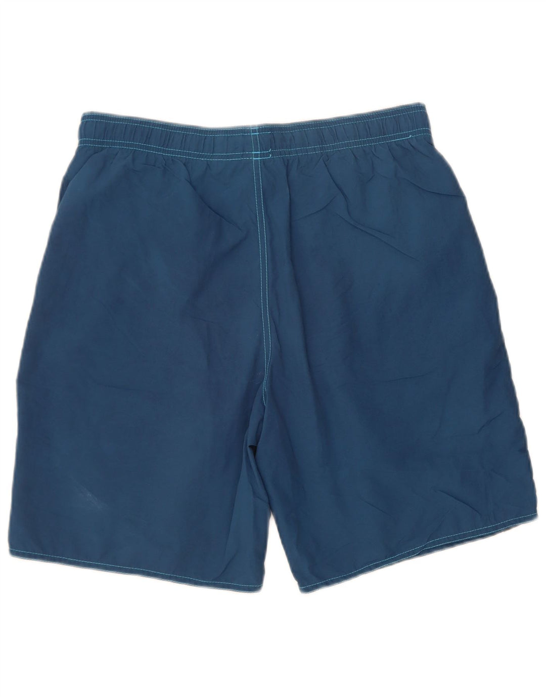 ADIDAS Mens Graphic Swimming Shorts Medium  Blue Nylon