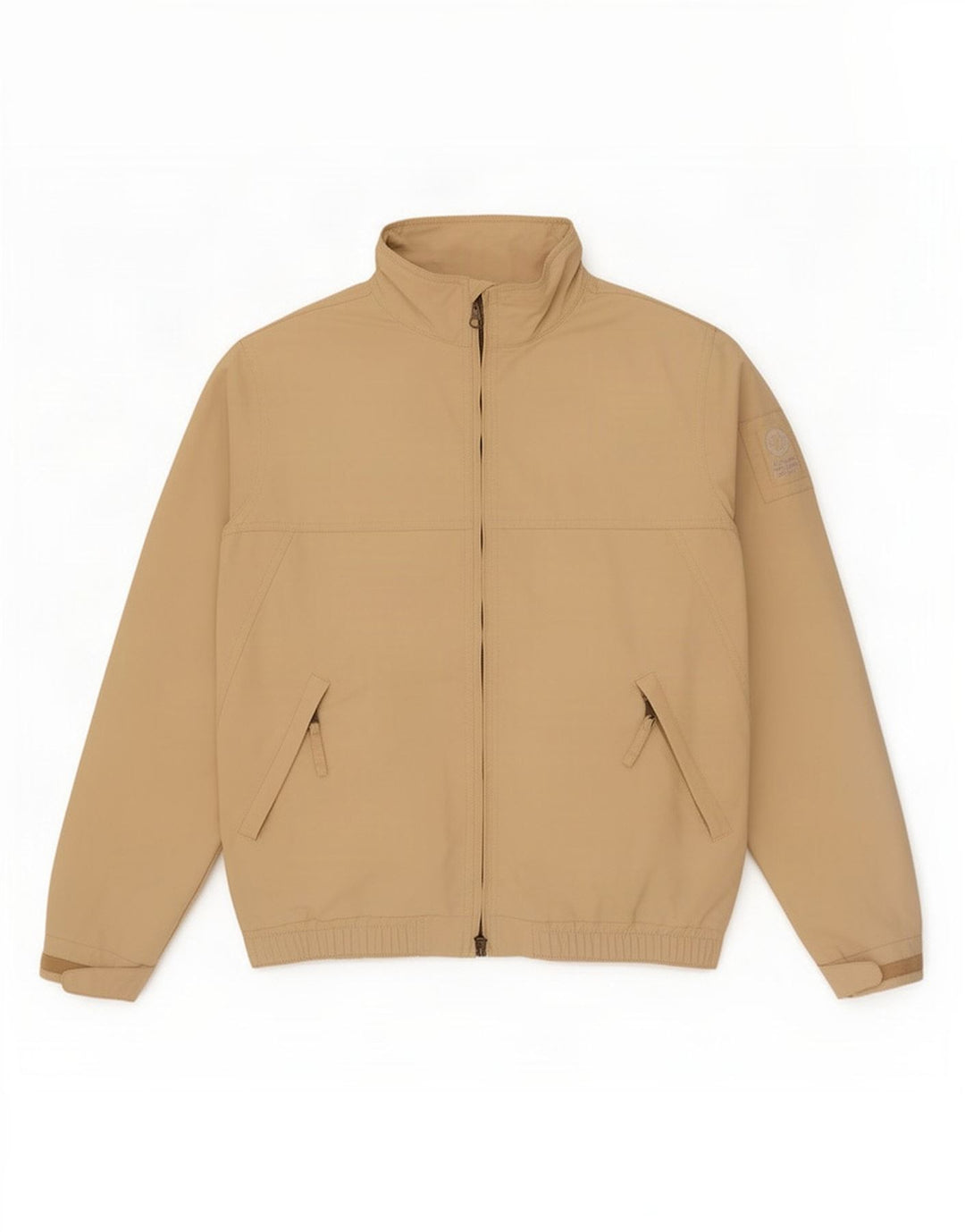 Giubbotto bomber vestibilità regolare da uomo Murphy & Nye Sailmakers UK 36 piccolo Beige