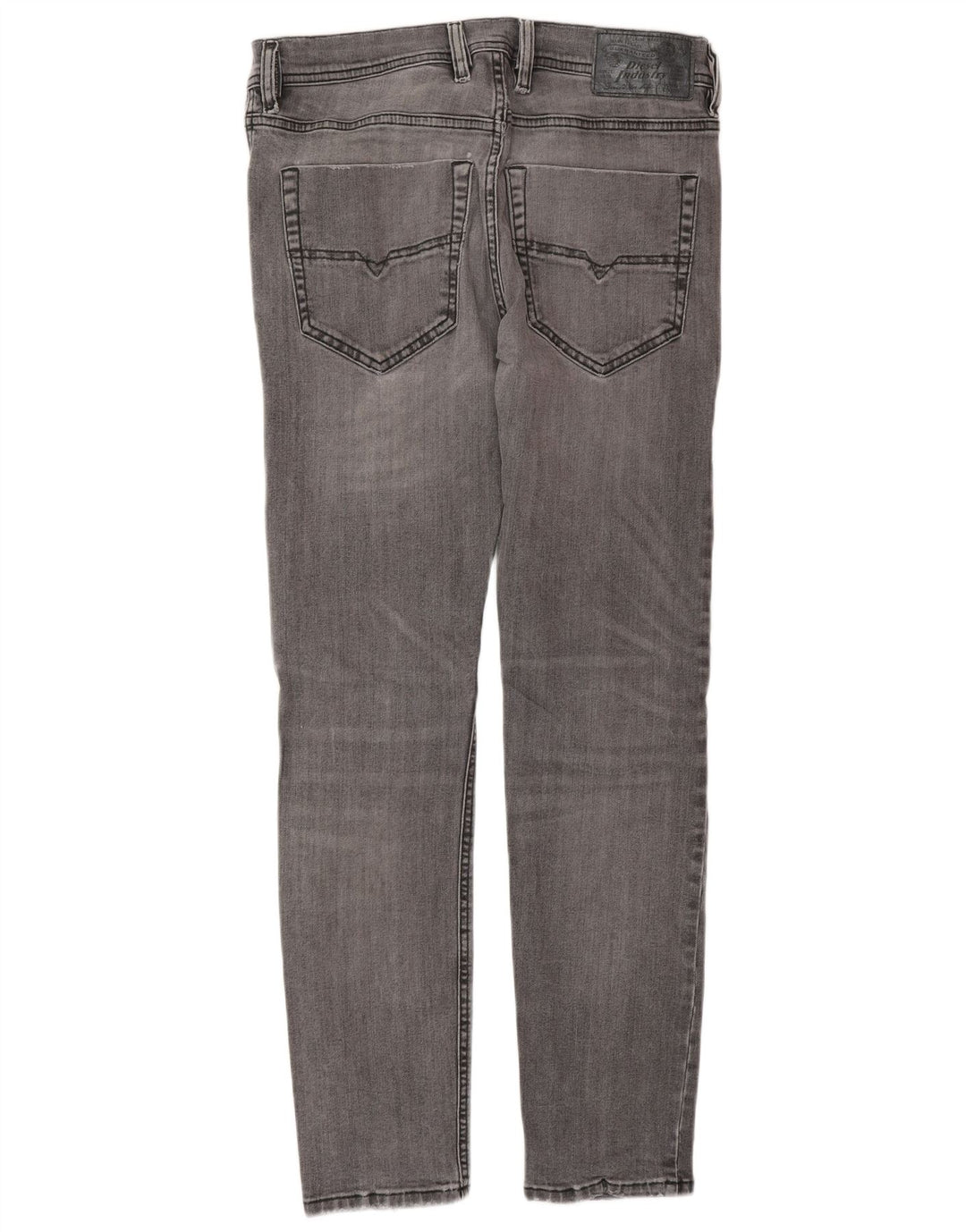Jeans skinny da uomo DIESEL W29 L30 cotone grigio