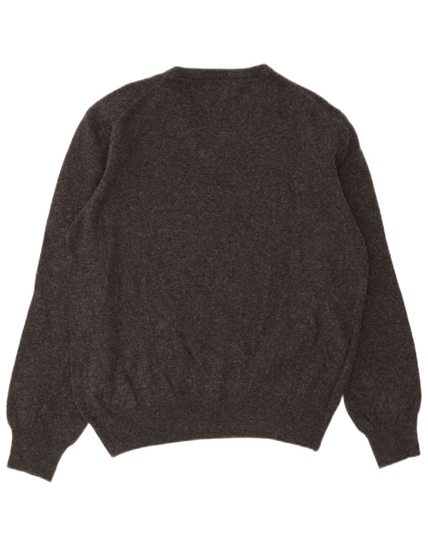 Maglione da uomo con scollo a V Brooksfield IT 48 piccolo grigio