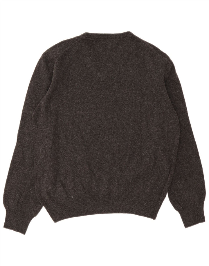 Maglione da uomo con scollo a V Brooksfield IT 48 piccolo grigio