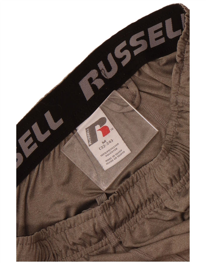 Pantaloncini sportivi da uomo Russell Athletic Poliestere grigio medio