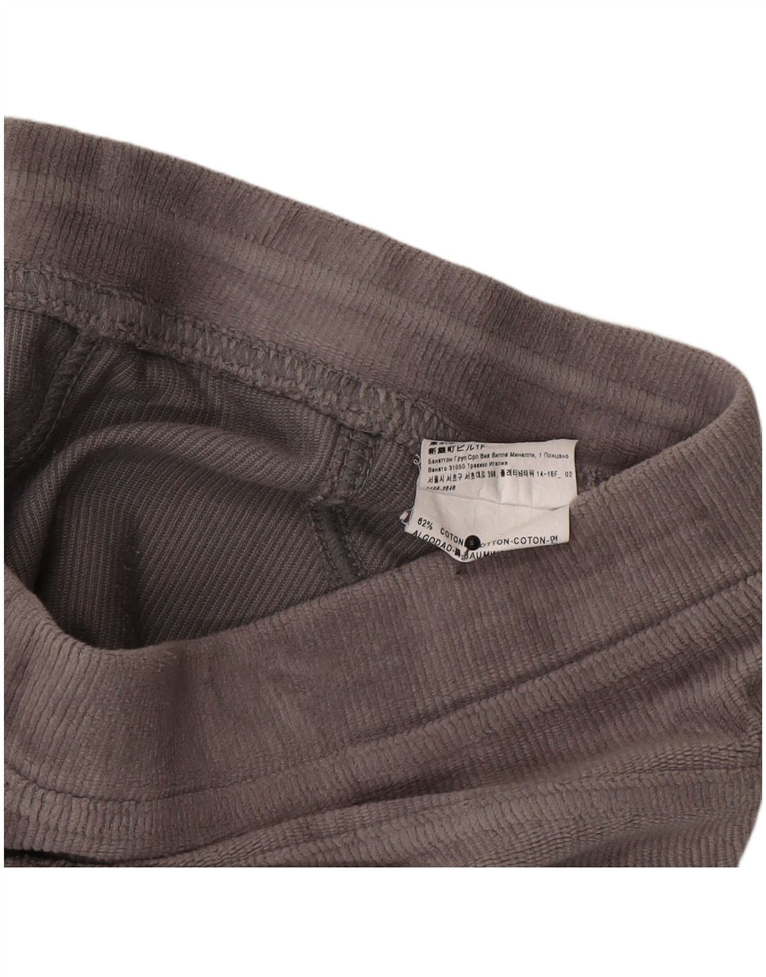 Leggings da donna Benetton UK 10 piccolo cotone grigio