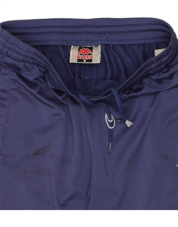 KAPPA Mens Tracksuit Trousers Small Navy Blue Polyester Vintage Kappa and Second-Hand Kappa from Messina Hembry 