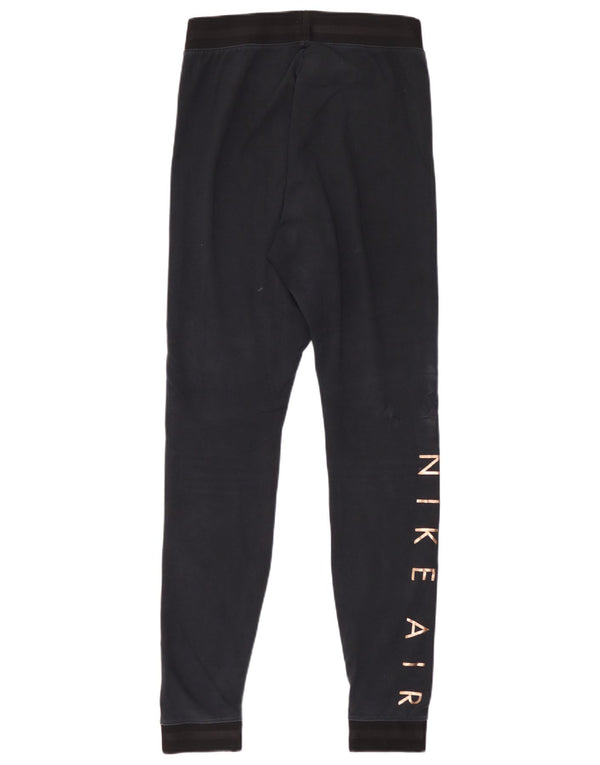 Leggings grafici Nike da donna UK 8 Small Navy Blue Colourblock Cotton