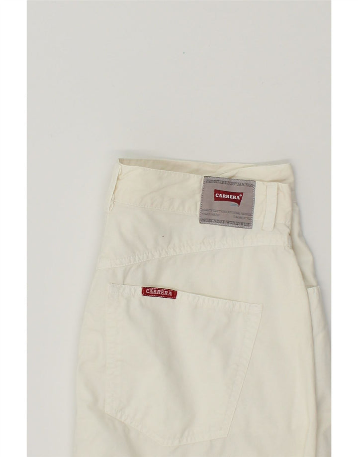 CARRERA Womens A-Line Skirt W28 Medium  White Vintage Carrera and Second-Hand Carrera from Messina Hembry 