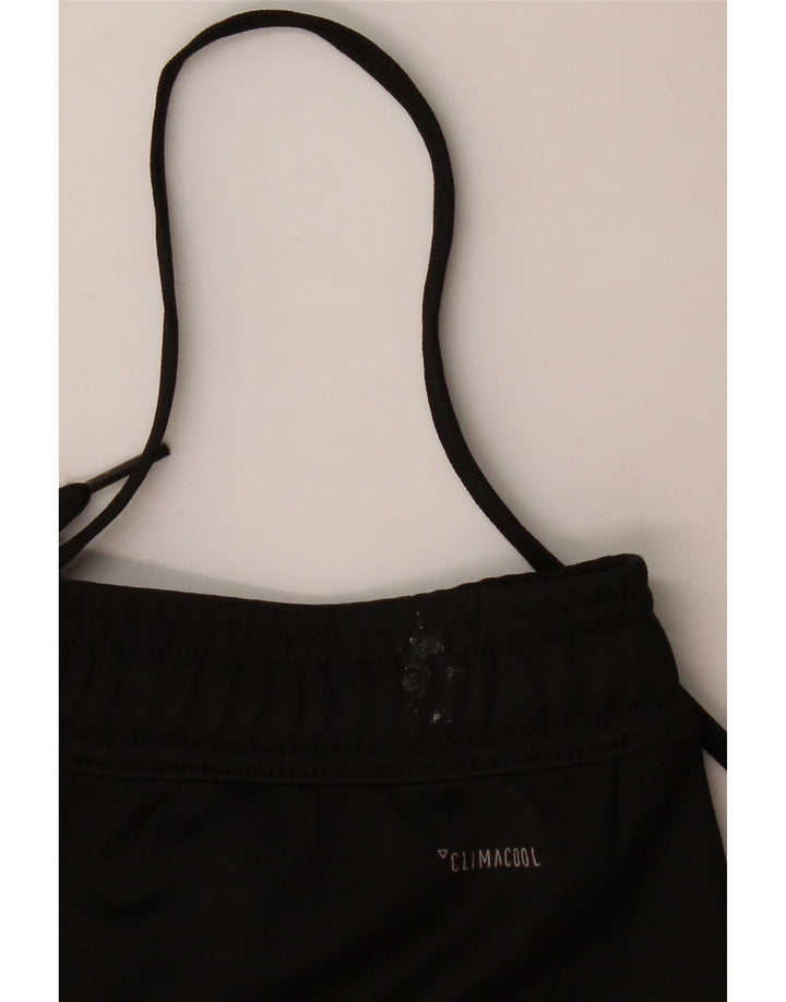 Pantaloni da tuta Adidas Climacool da uomo piccoli in poliestere nero