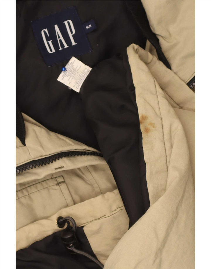 Giacca utility da uomo con cappuccio Gap UK 38 Poliestere beige medio