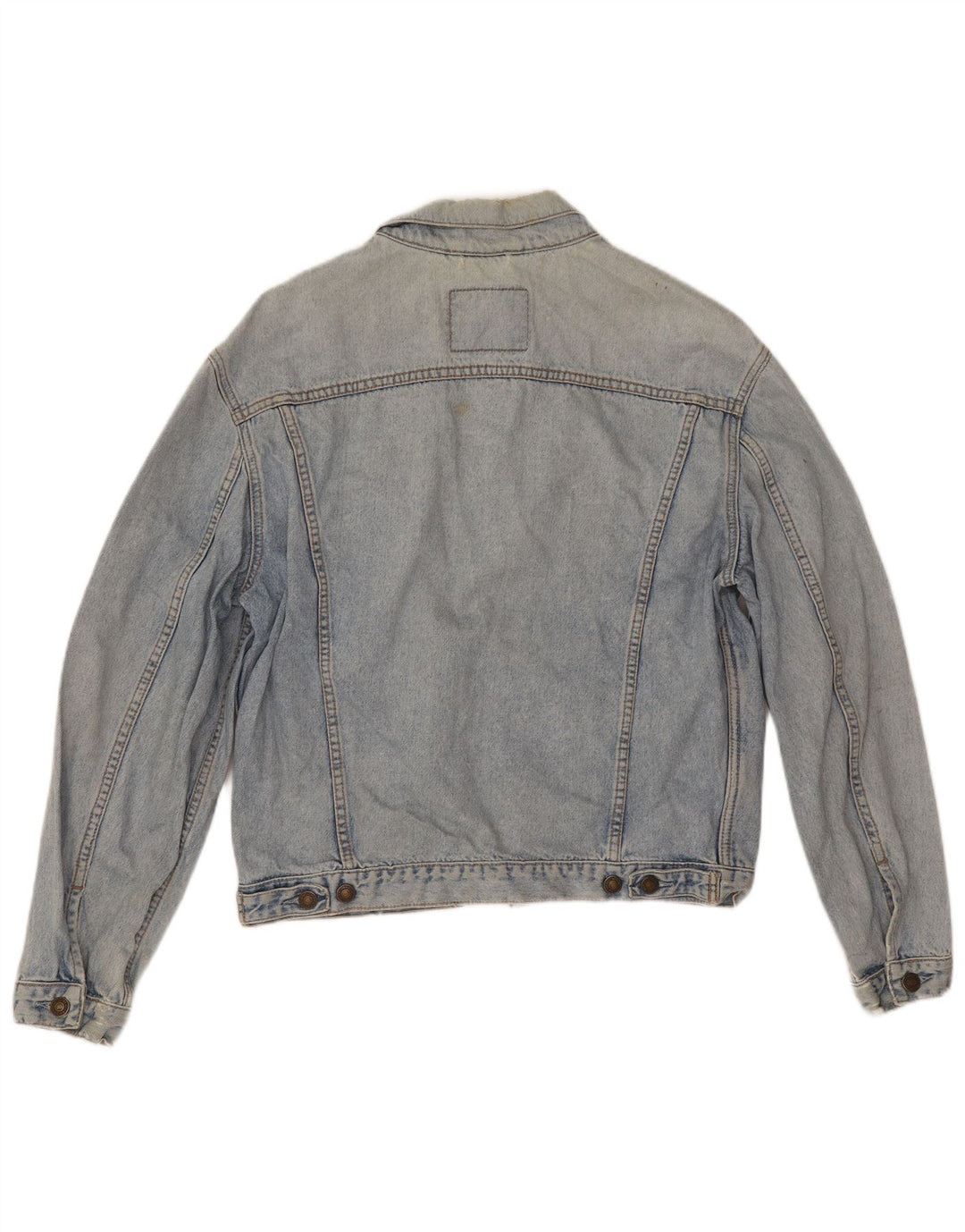 Giacca di jeans da uomo Levi's UK 38 Cotone blu medio