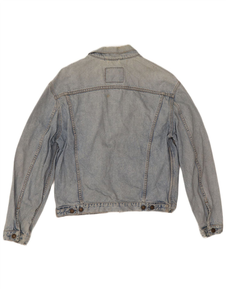 Giacca di jeans da uomo Levi's UK 38 Cotone blu medio