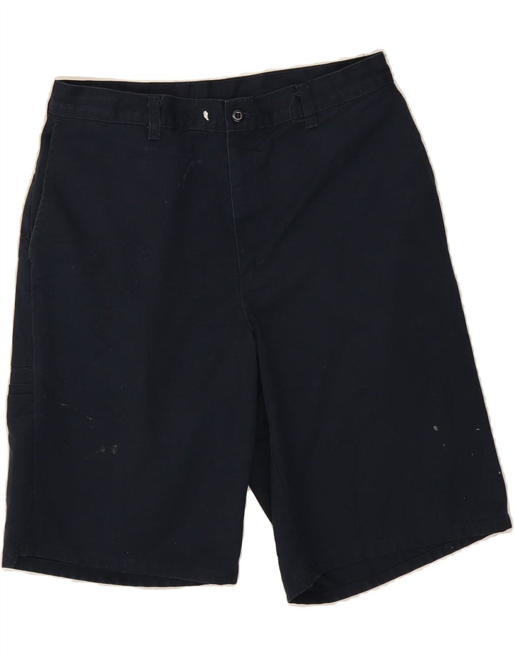 DICKIES Mens Cargo Shorts W32 Medium  Navy Blue Vintage Dickies and Second-Hand Dickies from Messina Hembry 