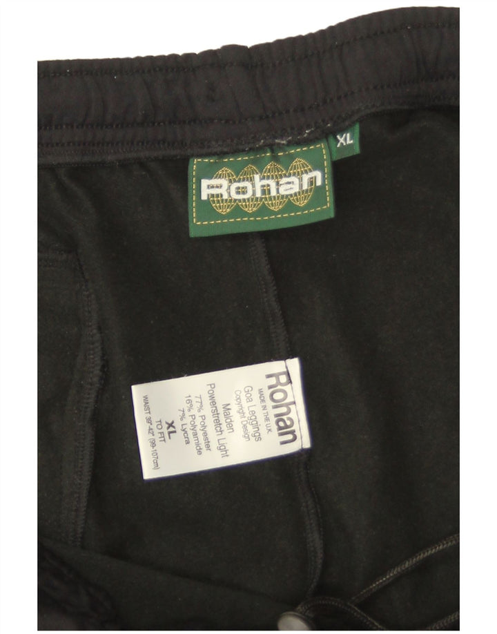 Pantaloni da tuta da uomo Rohan XL poliestere nero