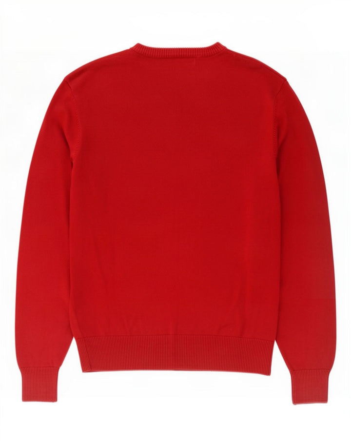 Maglione maglione girocollo da uomo North Sails XL in cotone rosso