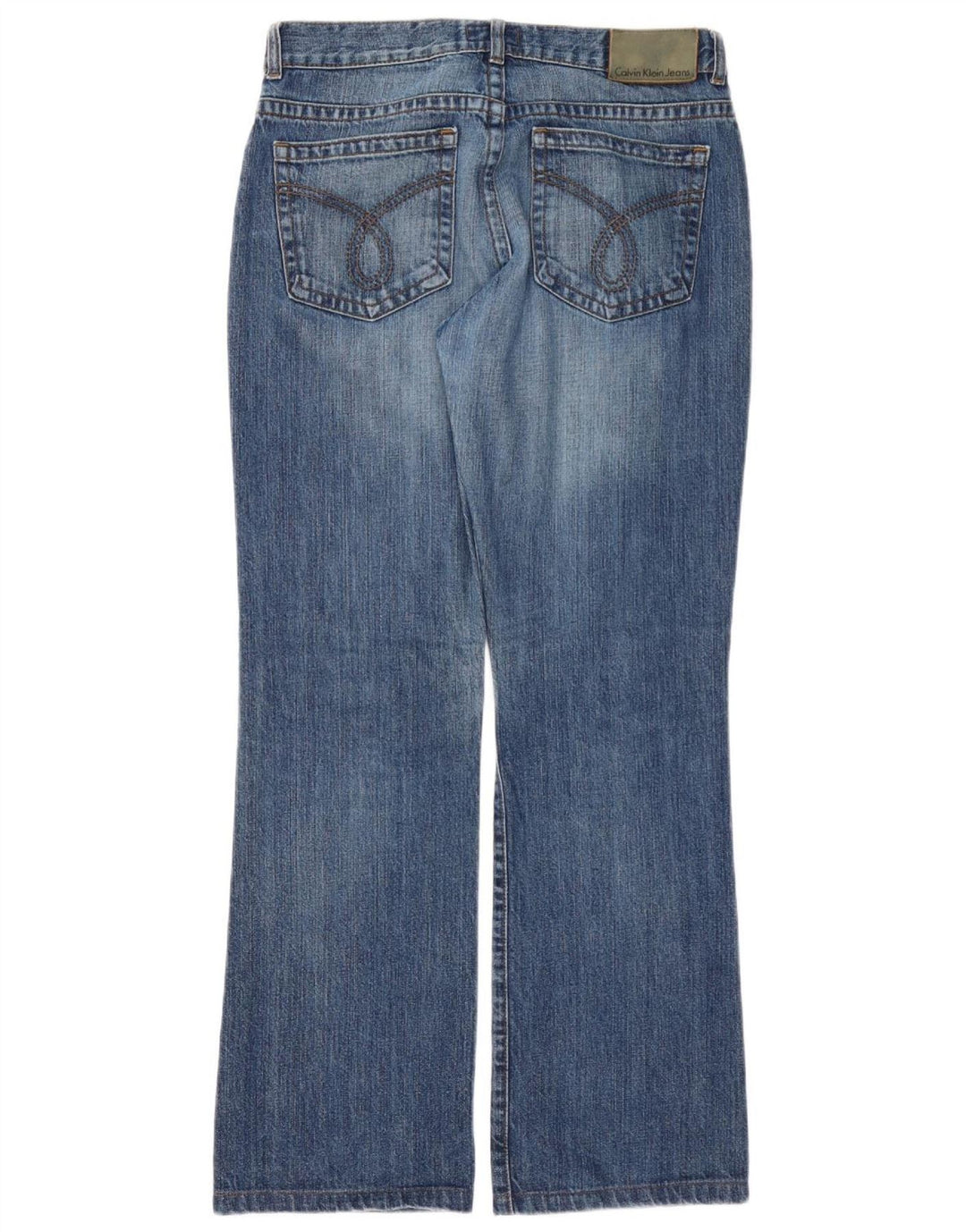 Jeans Bootcut da donna Calvin Klein W31 L30 cotone blu
