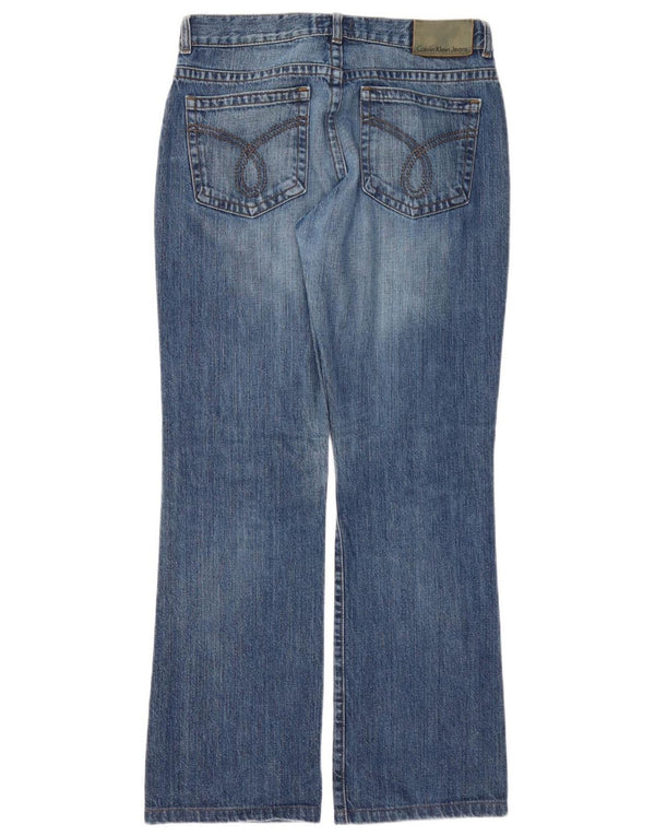 Jeans Bootcut da donna Calvin Klein W31 L30 cotone blu