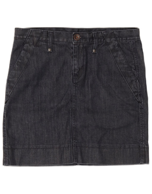 Gonna in denim da donna Benetton W32 grande blu navy