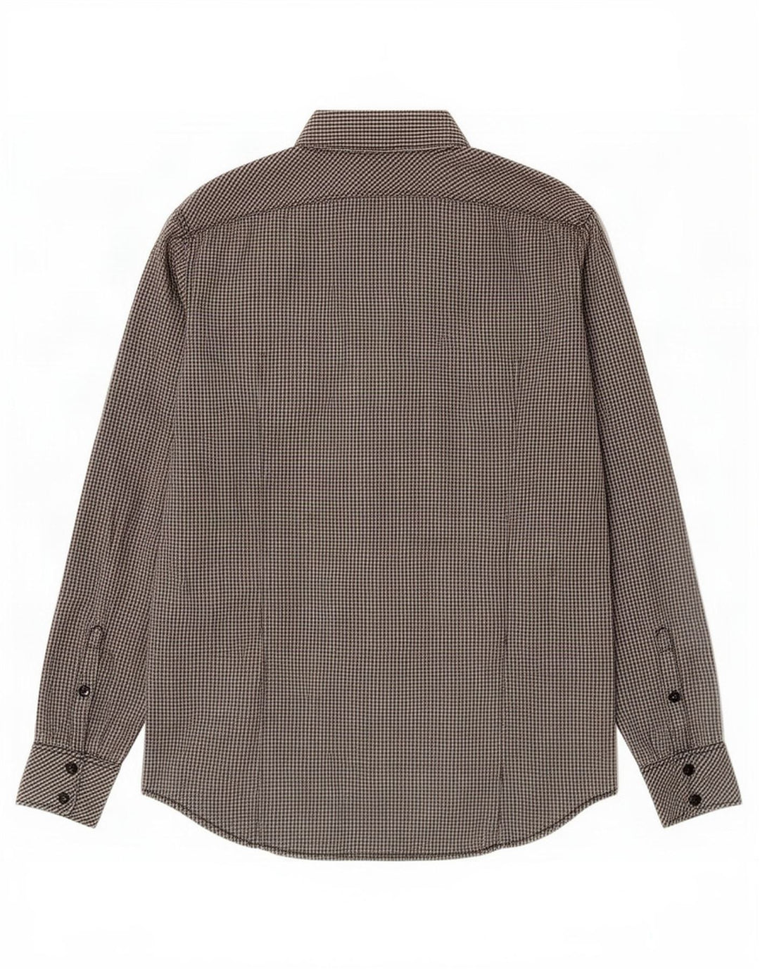Camicia da uomo G-Star grande in cotone a quadretti grigio