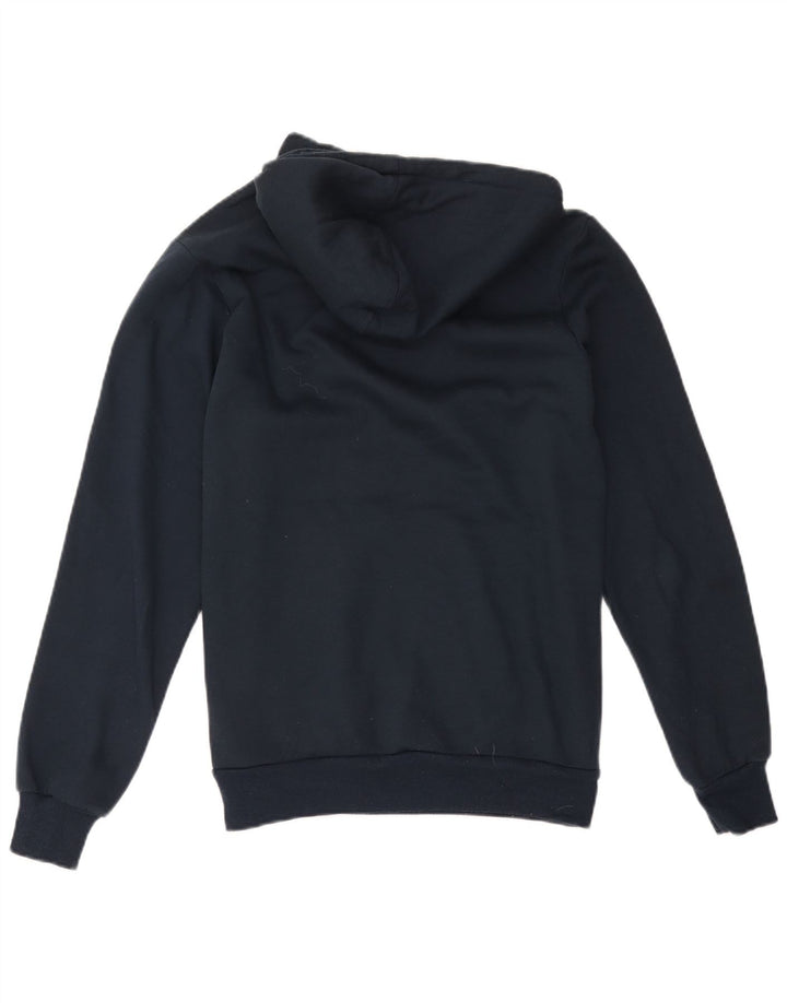 Felpa con cappuccio da uomo Umbro media in cotone blu navy
