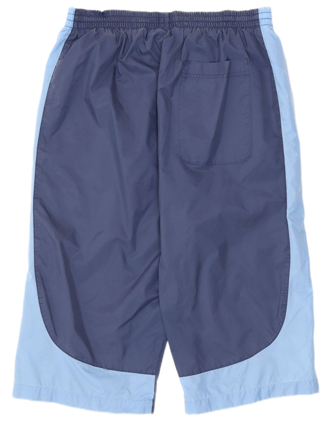 Pantaloncini sportivi Nike Bermuda da uomo, grandi, in nylon color block blu navy
