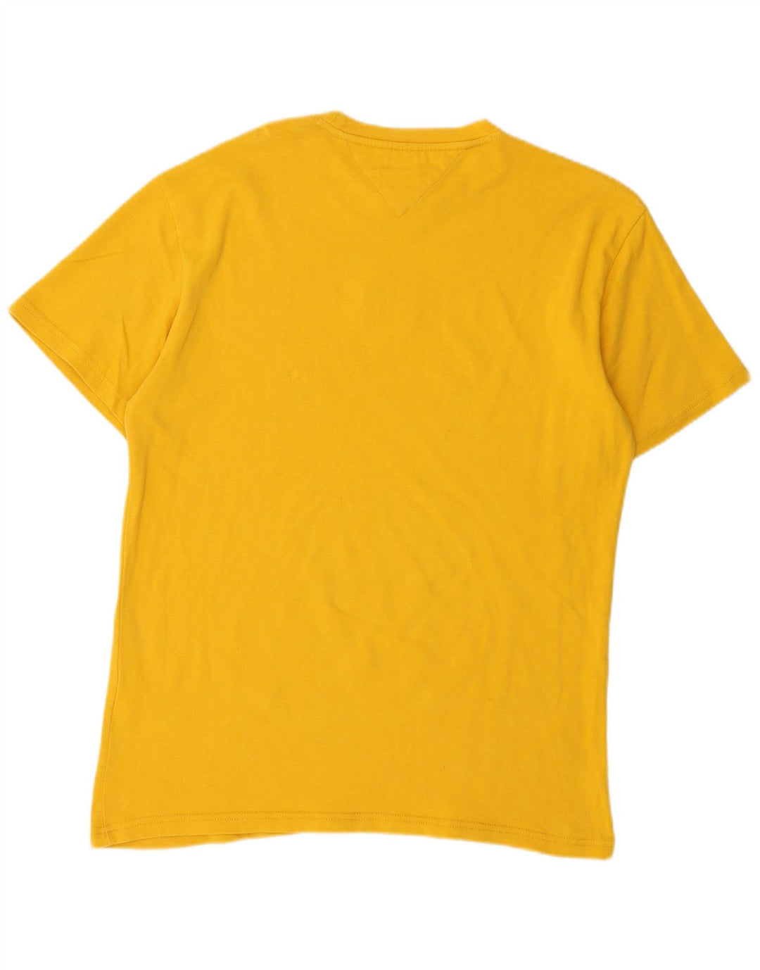 T-shirt grafica da uomo Tommy Hilfiger Top in cotone giallo medio
