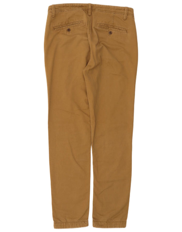 Pantaloni chino slim da uomo Fat Face W32 L30 in cotone marrone
