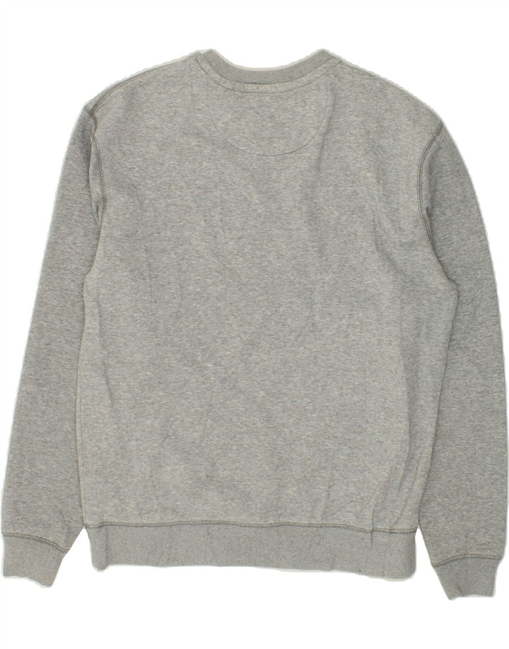 JACK WILLS Mens Graphic Sweatshirt Jumper Small Grey Cotton Vintage Jack Wills and Second-Hand Jack Wills from Messina Hembry 