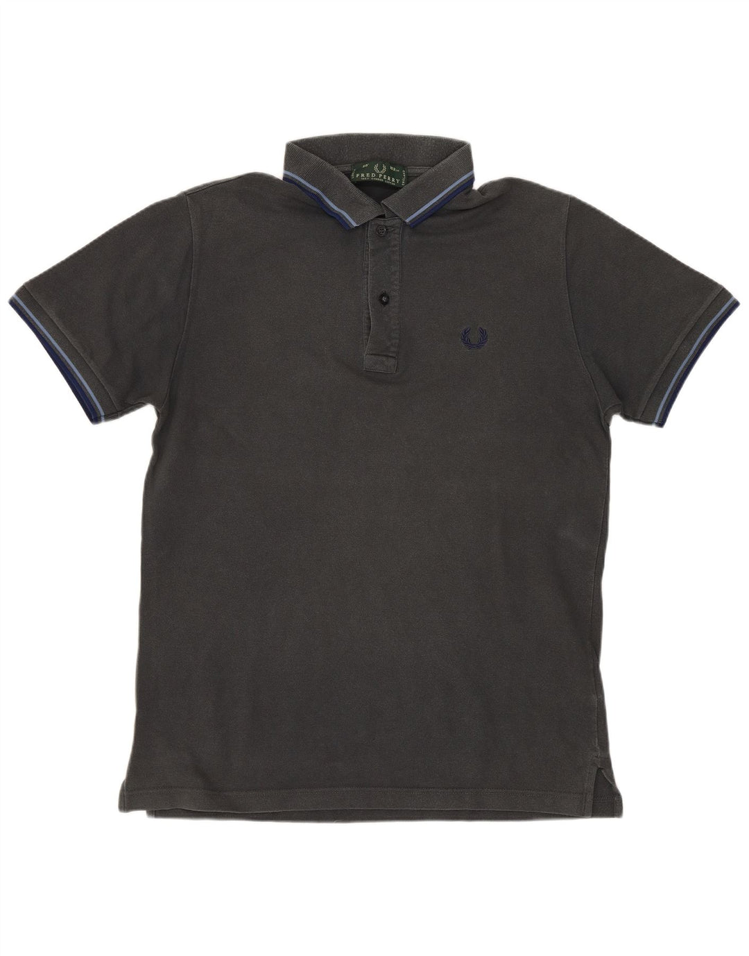 Polo da uomo FRED PERRY in cotone nero medio