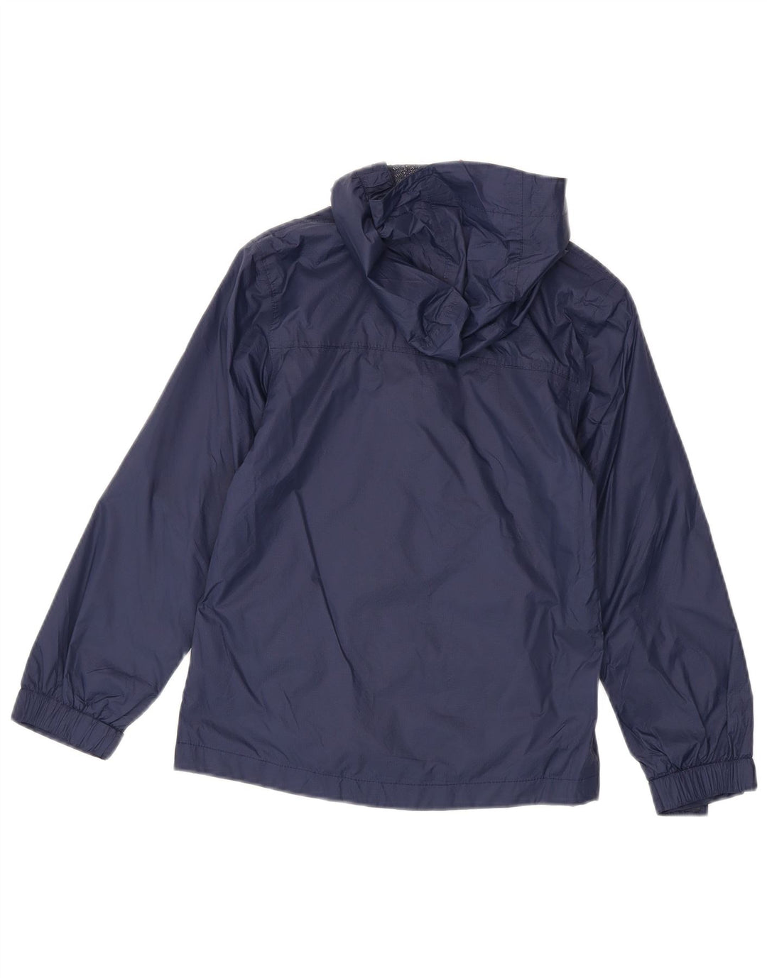 MOUNTAIN WAREHOUSE Giacca antipioggia con cappuccio per ragazzi 9-10 anni in nylon blu navy