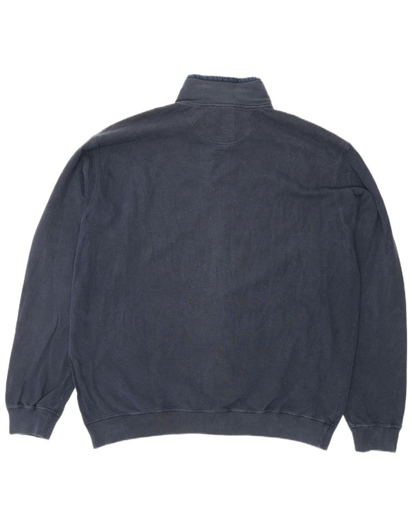 Giacca da ginnastica da uomo PAUL & SHARK 3XL in cotone blu navy