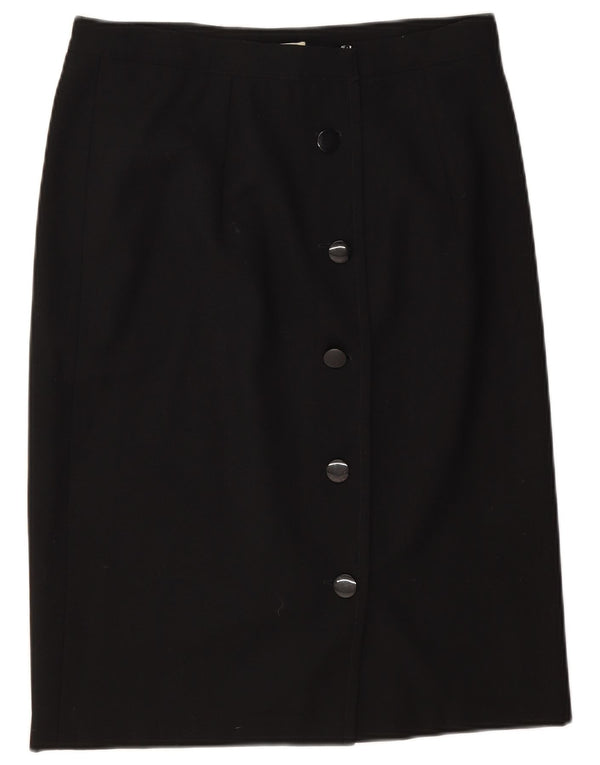 Gonna dritta da donna Valentino IT 46 Large W32 Lana nera