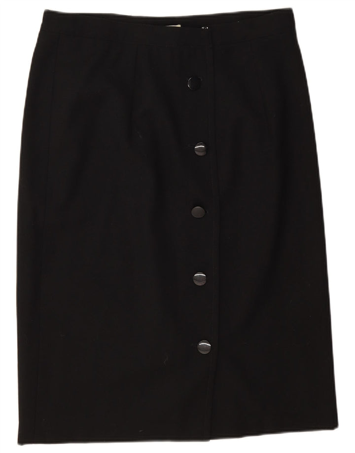 Gonna dritta da donna Valentino IT 46 Large W32 Lana nera