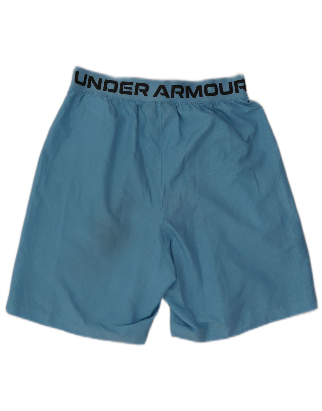 Pantaloncini sportivi grafici da uomo Under Armour piccoli poliestere geometrico blu