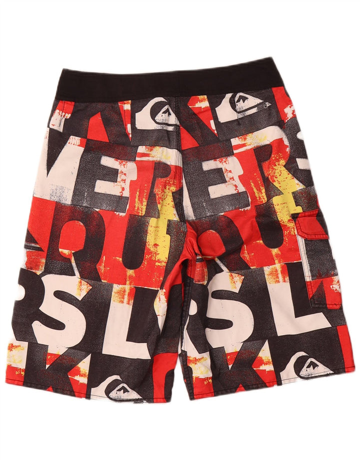 Pantaloncini da bagno Quiksilver con grafica per ragazzi 15-16 anni multicolore