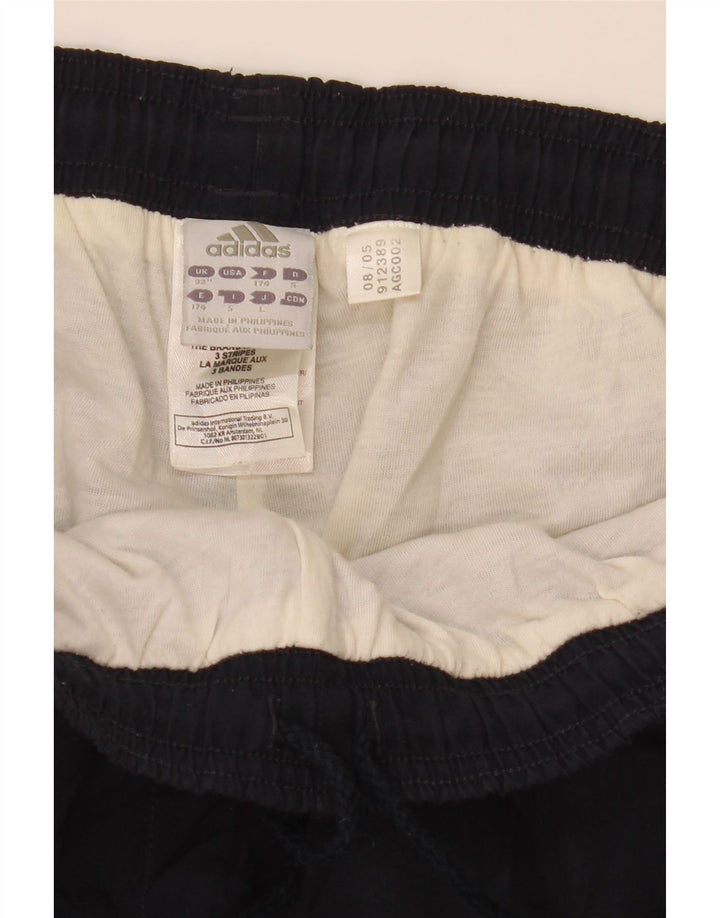 Pantaloni da tuta da uomo Adidas Joggers medi in poliestere blu navy