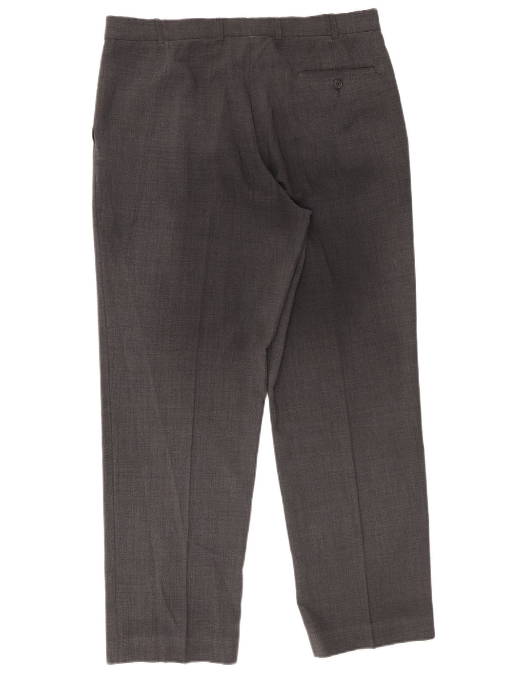Pantaloni da abito con pegging da uomo Marks & Spencer W34 L28 Grigi