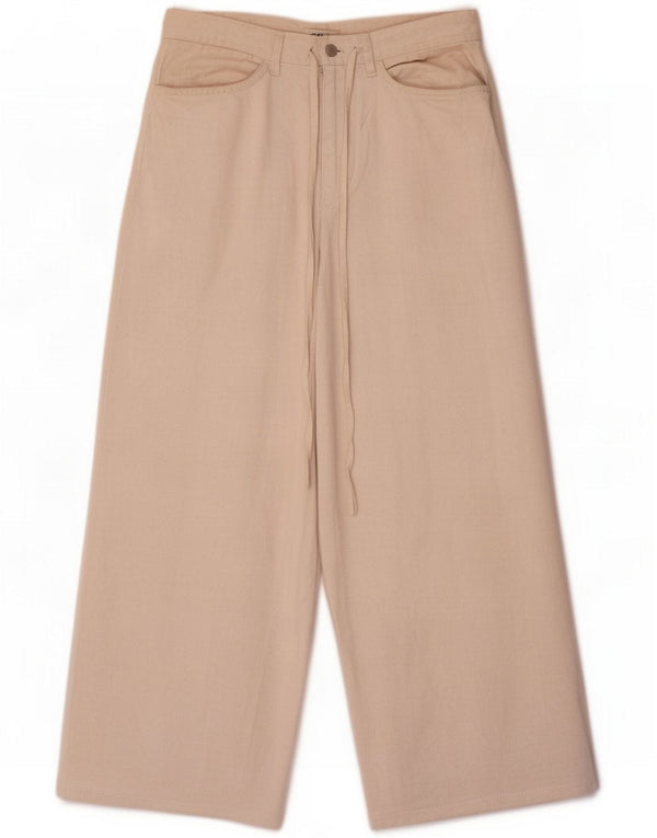Pantaloni corti da donna Cos W36 L26 in cotone beige